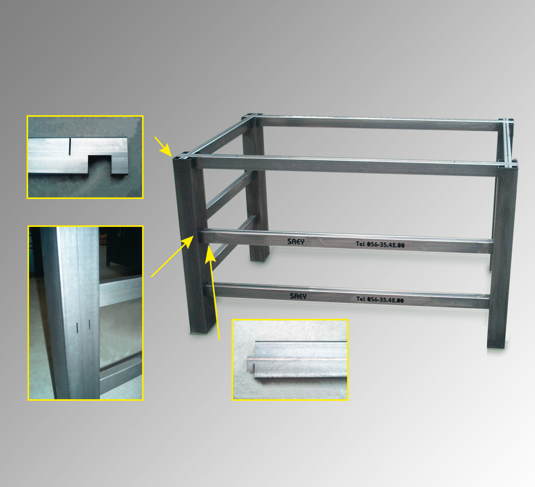 Avantages de la découpe laser sur tubes et profils ouverts Saey
